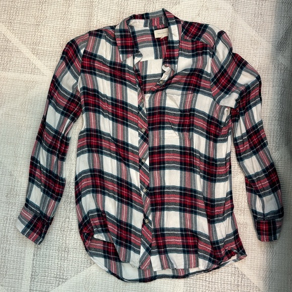 Super Soft Plaid Button Down - Picture 2 of 5
